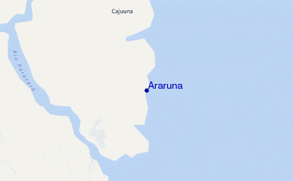 Araruna location map