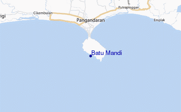 Batu Mandi location map
