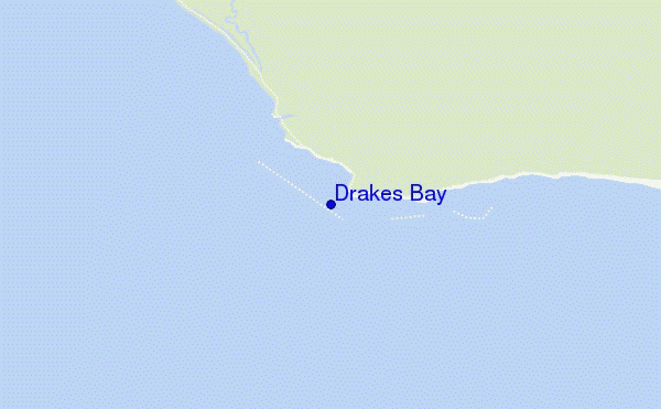 Drakes Bay location map
