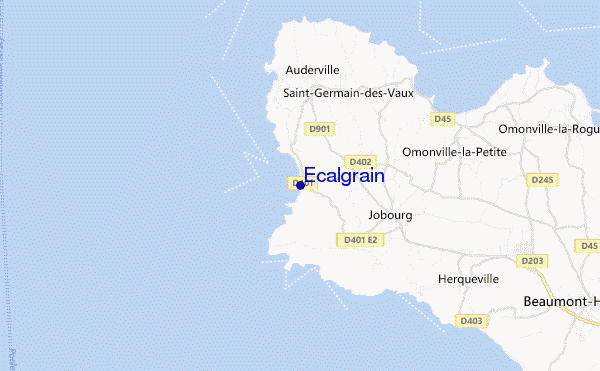 Ecalgrain location map