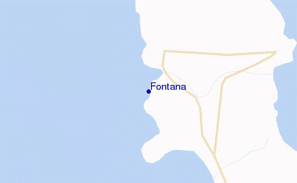 Fontana location map