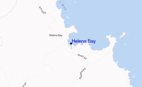 Helena Bay location map