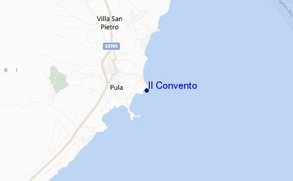 Il Convento location map