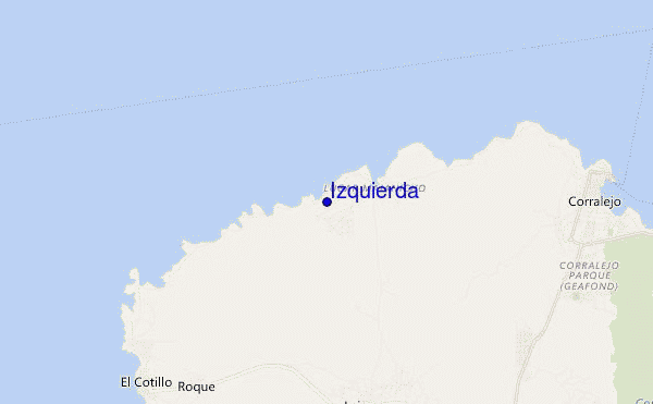 Izquierda location map