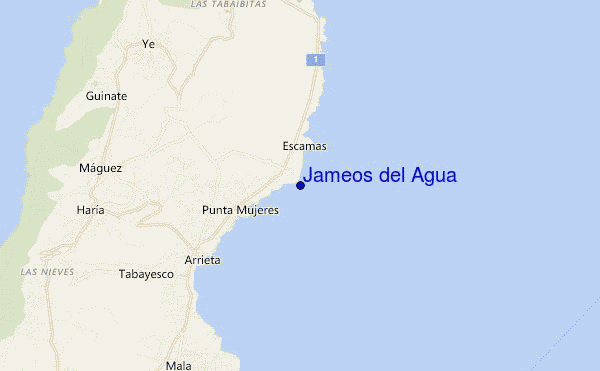 Jameos del Agua location map