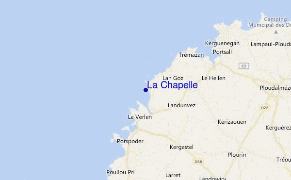 La Chapelle location map