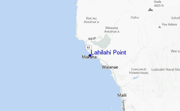 Lahilahi Point location map