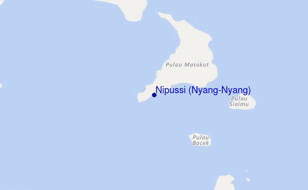 Nipussi (Nyang-Nyang) location map