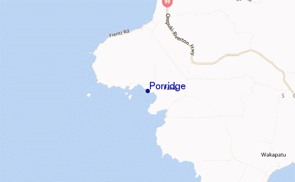 Porridge location map