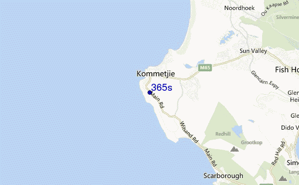 365s location map