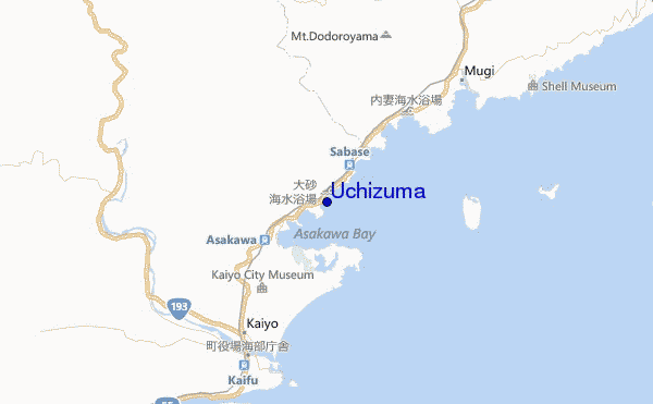 Uchizuma location map