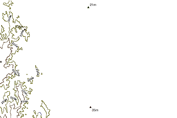 Costa alrededor de Akkorokamui