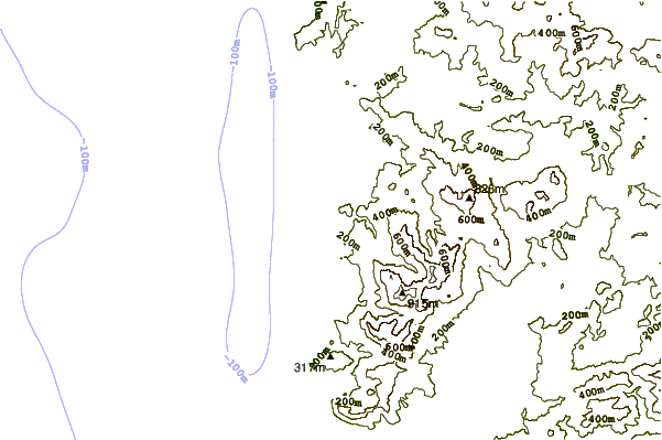 Costa alrededor de Arcadia