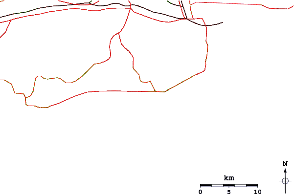 Carreteras y ríos cerca de Barra da Tijuca