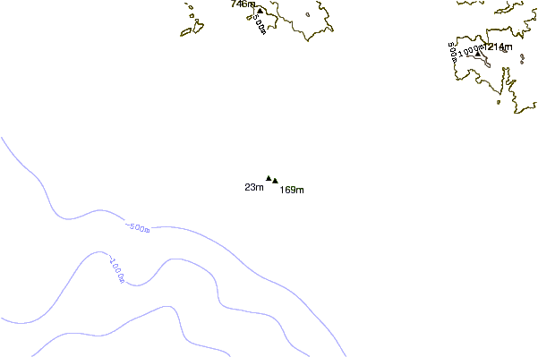 Costa alrededor de Barre de Potosi