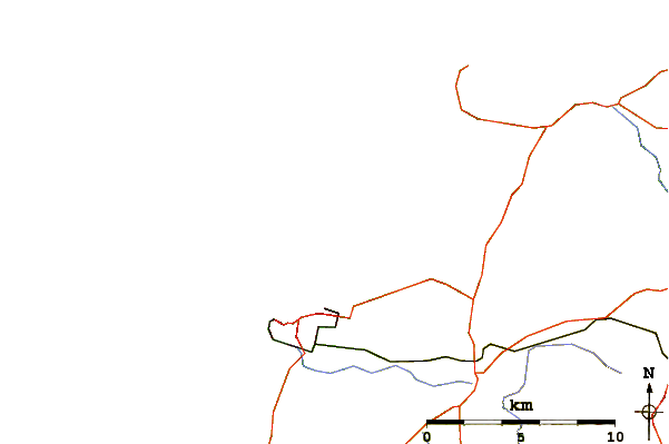Carreteras y ríos cerca de Beacon Cove