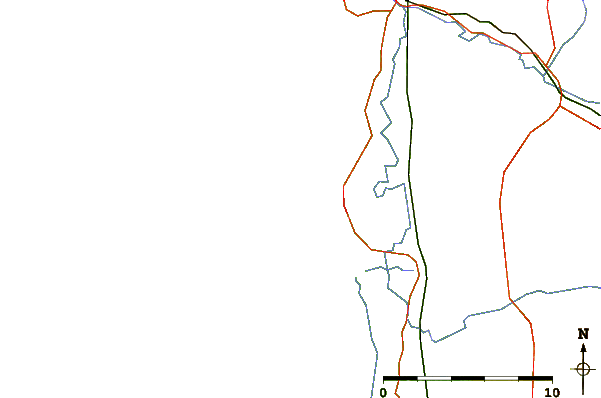 Carreteras y ríos cerca de Berck Sur Mer
