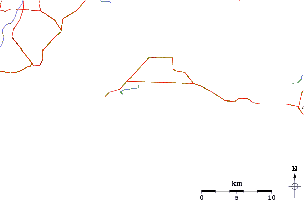 Carreteras y ríos cerca de Berrys Beach