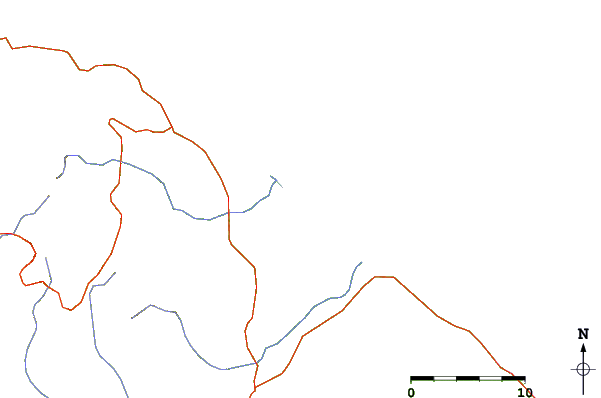 Carreteras y rÃos cerca de Bloke 14