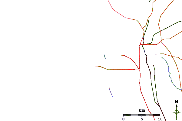 Carreteras y ríos cerca de Bradenton Beach