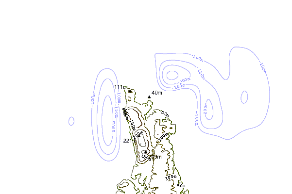 Costa alrededor de Boneyards