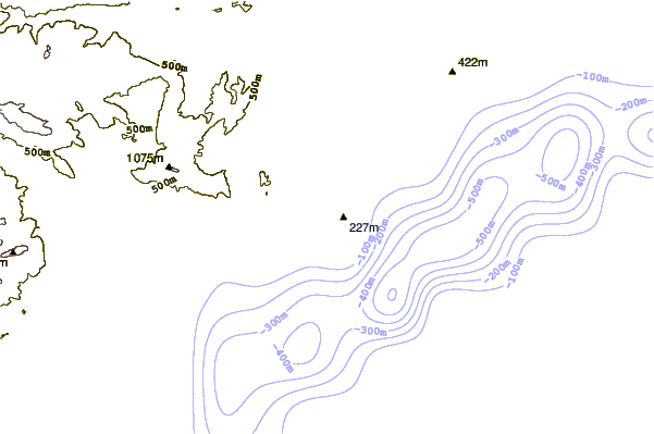 Costa alrededor de El Cantal Roig