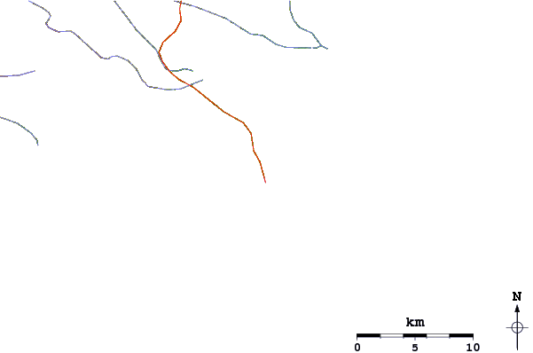 Carreteras y ríos cerca de Cape St Francis