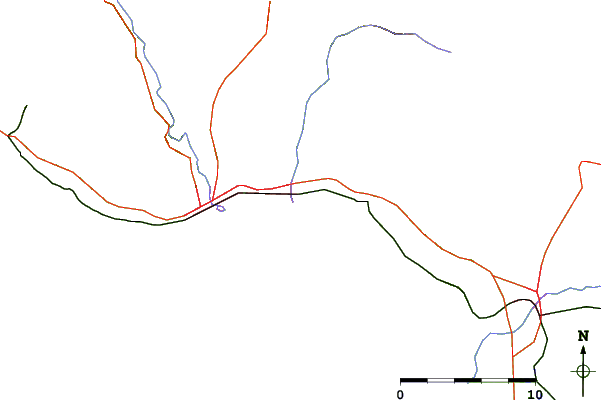 Carreteras y ríos cerca de Capitola Rivermouth