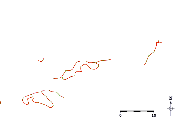 Carreteras y ríos cerca de Carot Bay