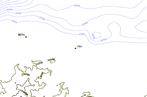 Costa alrededor de Casa Grande