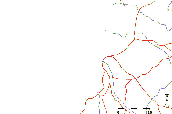 Carreteras y ríos cerca de Cartagena - Castillo Grande