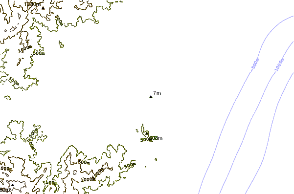Costa alrededor de Cobra Reef - Cemento