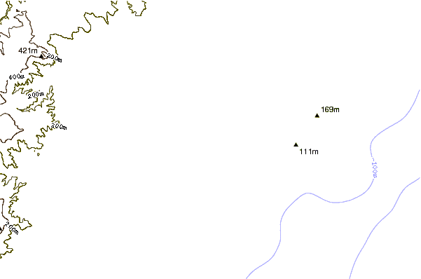 Costa alrededor de Coneeleys Reef