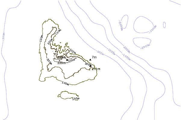 Costa alrededor de Congor BAY