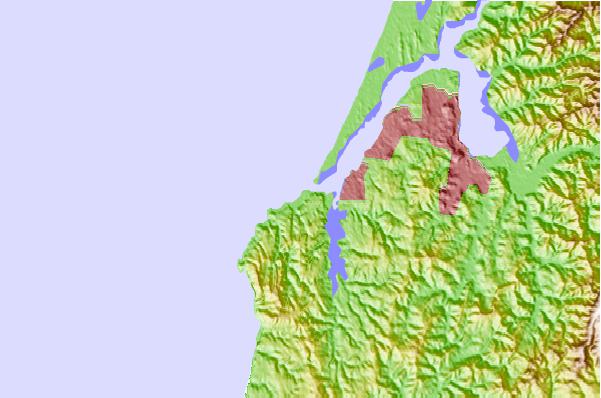 Surf spots cercanos a Coos Bay Bastendorf Beach
