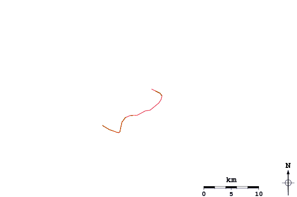 Carreteras y ríos cerca de Coral Heads