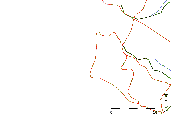 Carreteras y ríos cerca de La Cote Sauvage - Le 27
