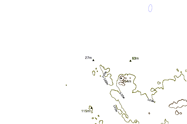 Costa alrededor de Dalbeg (Lewis)