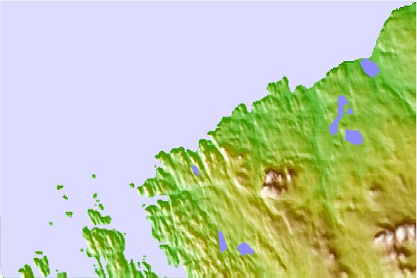 Surf spots cercanos a Dalbeg (Lewis)