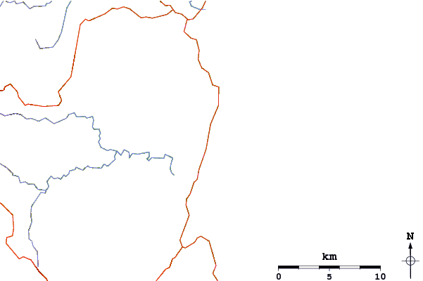 Carreteras y ríos cerca de Dark Hollow