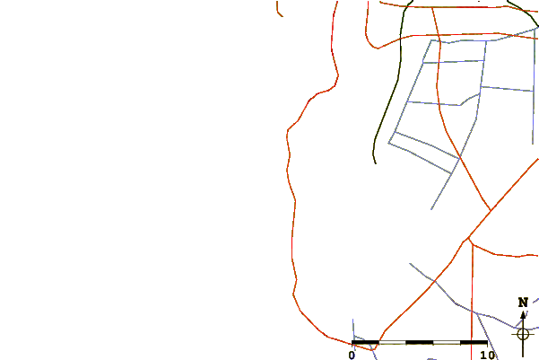 Carreteras y ríos cerca de Dead Zone