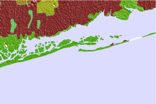 Surf spots cercanos a Democrat Point Robert Moses