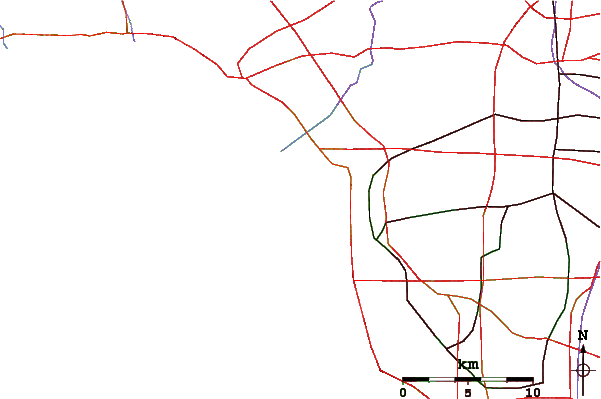 Carreteras y ríos cerca de Dockweiler Beach