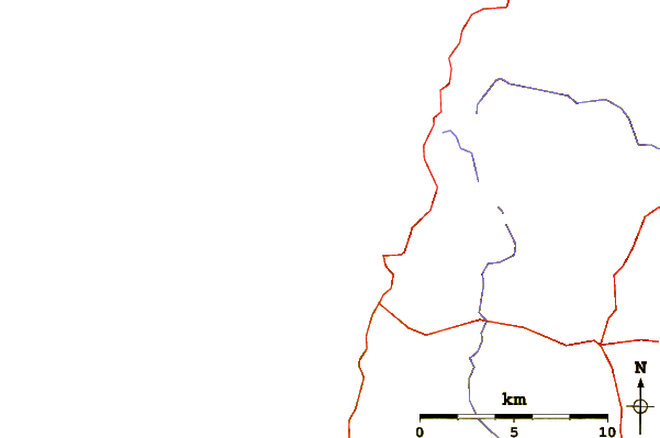 Carreteras y ríos cerca de DuckPool