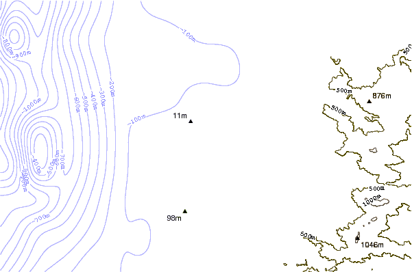 Costa alrededor de El Claron