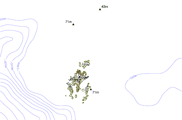 Costa alrededor de Garbage Heap
