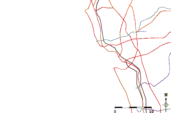 Carreteras y ríos cerca de Garbage