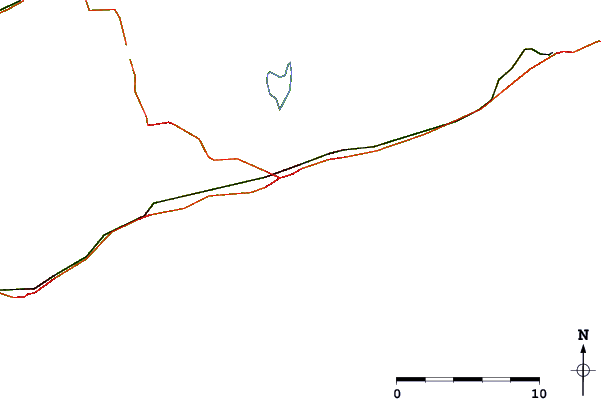 Carreteras y ríos cerca de Georgica (East Hampton)