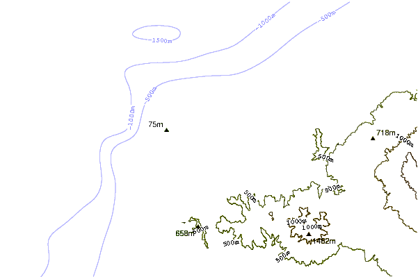 Costa alrededor de Gili Air-Pertama