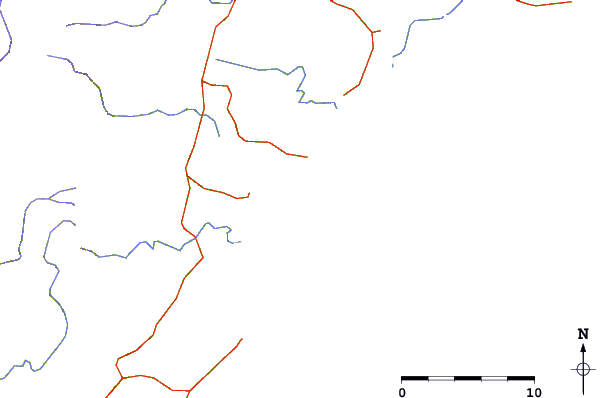 Carreteras y ríos cerca de Green Island
